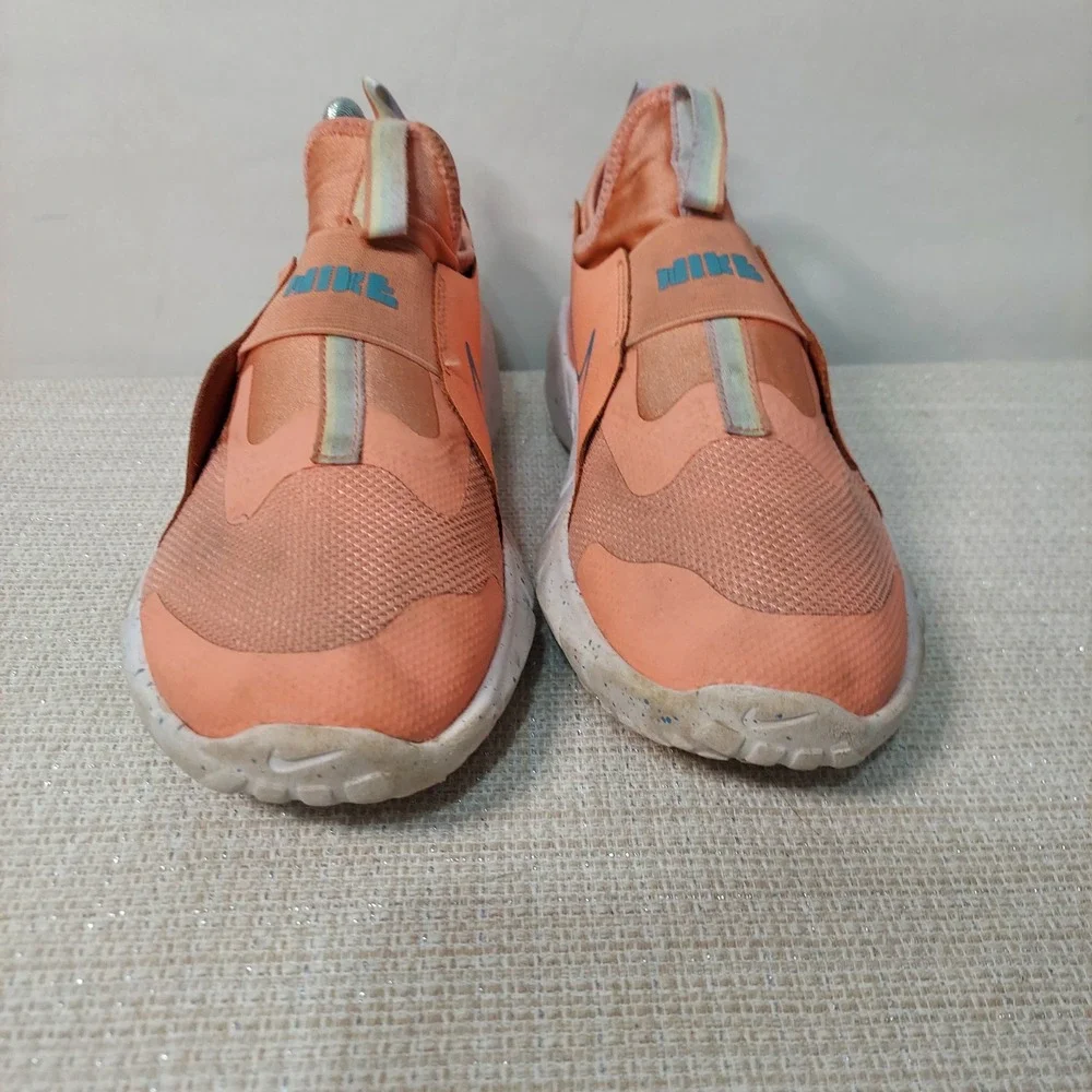 Nike Flex Runner 2 GS Arctic Orange Teal Nebula Kids 6Y DM4208-600 Slip On Shoes